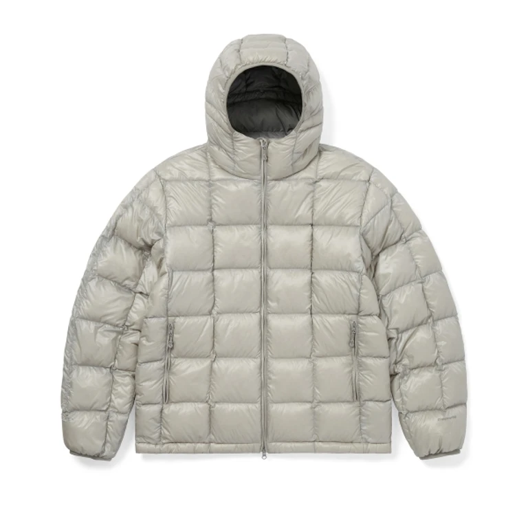PERTEX Vik Hooded LT Down Jacket Grey