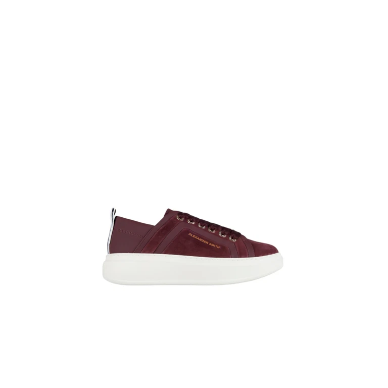 asbcwnw-0104-bdx Alexander Smith Women's Leather Bordeaux