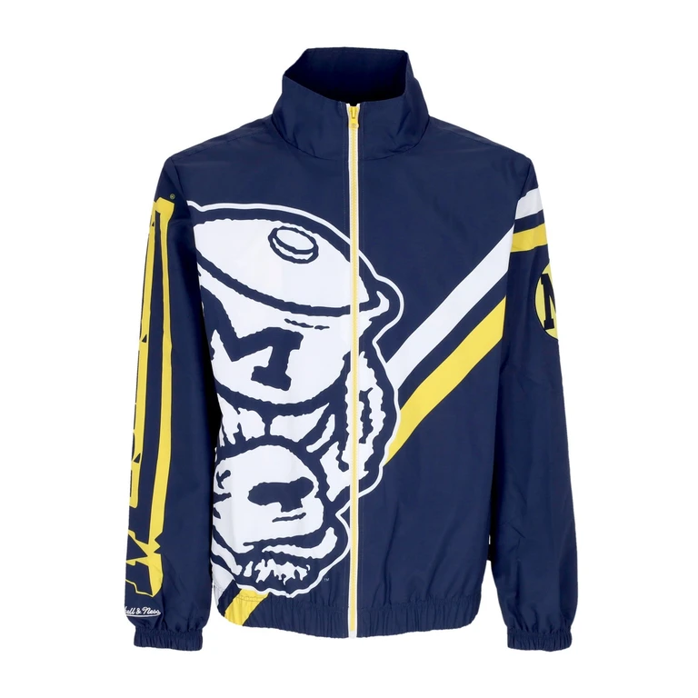 Men's Windbreaker NCAA Exploded Logo Warm Up Jacket Micwol
