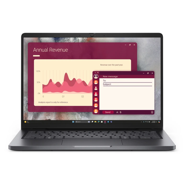 Dell Pro 14 PC14250 14" Laptop (TNJK5) - Intel Core Ultra 5 225U, 8GB RAM, 512GB SSD, Windows 11 Pro