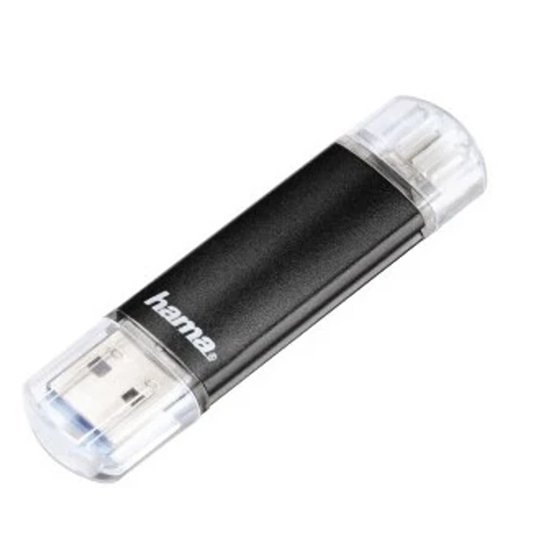 Laeta Twin, 64GB USB flash drive USB Type-A / Micro-USB 3.2 Gen 1 (3.1 Gen 1) Black