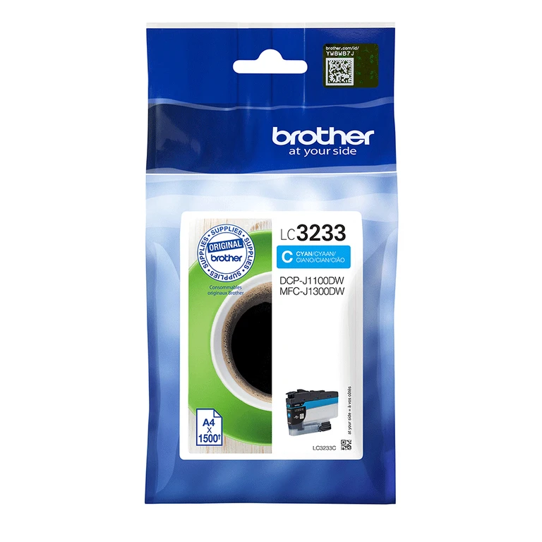 LC-3233C Ink cartridge cyan. 1.5K pages for Brother MFC-J 1300