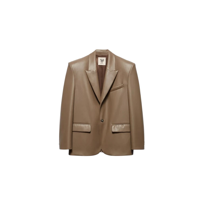 Blazer oversize jet Woman Aniye By eco-leather