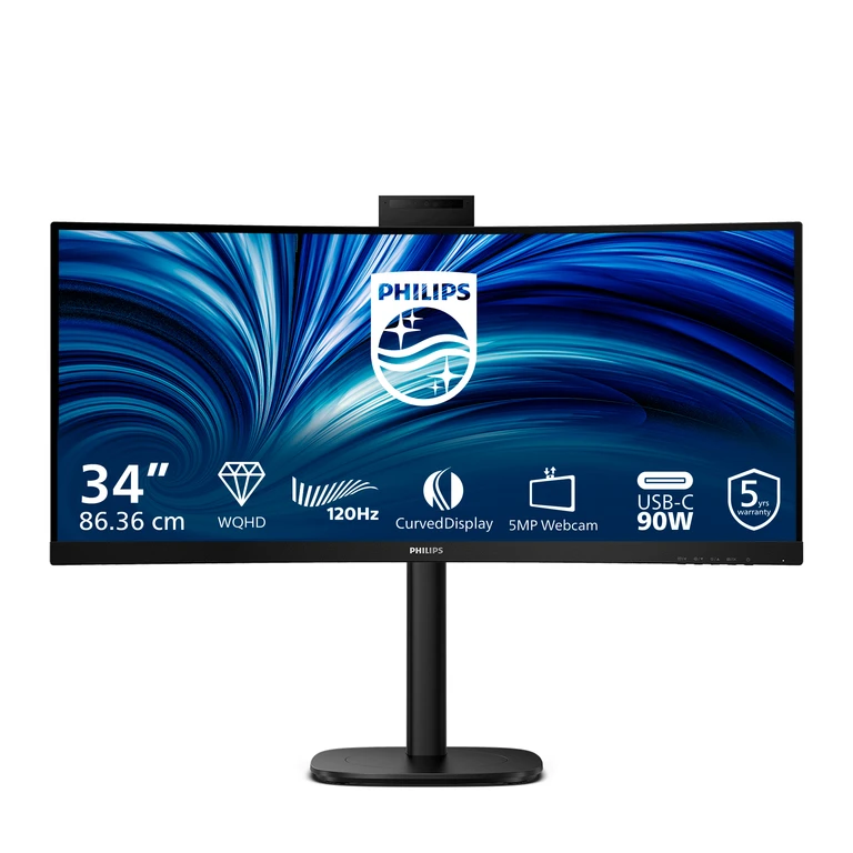 Philips 3000 Series 34" UltraWide QHD 120Hz Monitor (34B2U3600CH/00)
