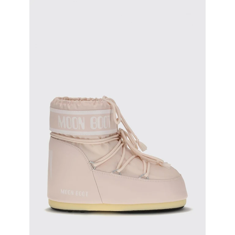 Icon Low-Cut Nylon Snow Boots with Printed Logo (1409340.J042)