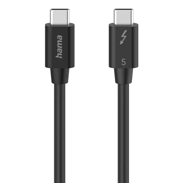 USB-C USB cable USB 3.2 Gen 2 (3.1 Gen 2) 1 m USB C 80 Gbit/s 240 W Black