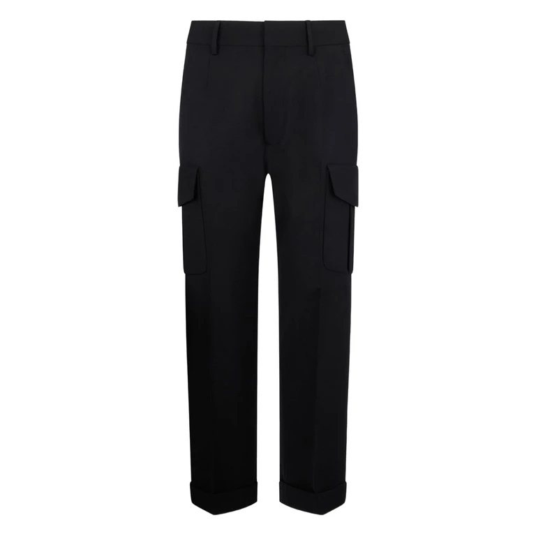 black cargo pants