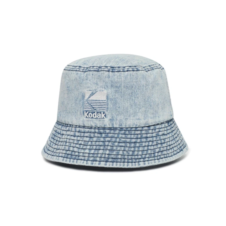 Vintage Blue Washed Bucket Hat BLUE