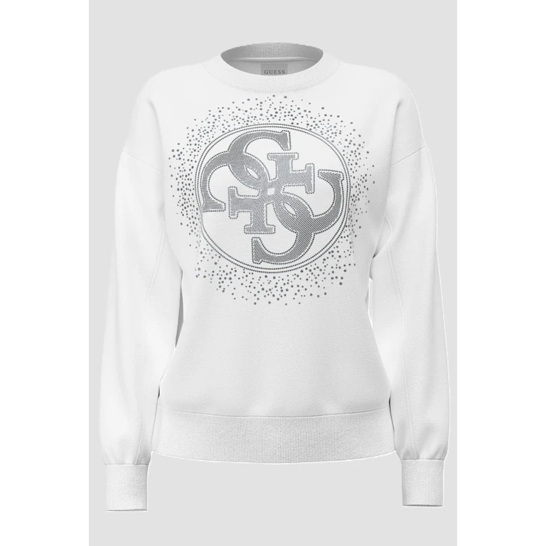 sweatshirt with white woman logo