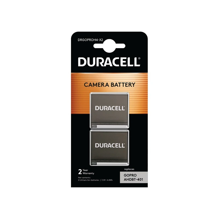 Camera Battery - replaces GoPro Hero 4 Battery. 2 pack
