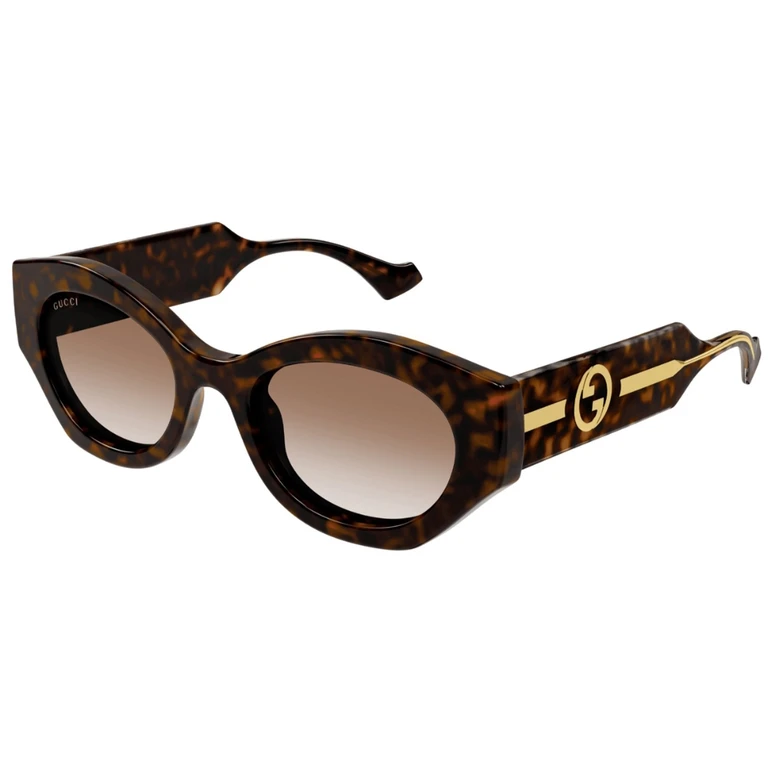 Brown Gradient Cat Eye Ladies Sunglasses GG1553S 002 52