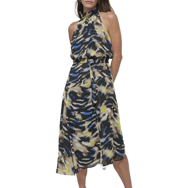 Halter Midi Dress