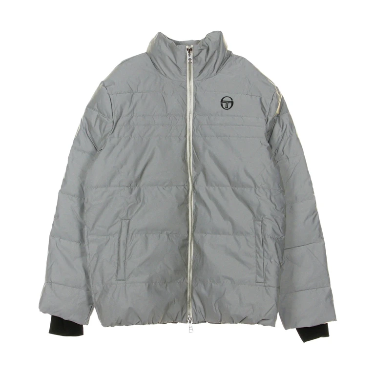 Dhule Men's Silver Jacket Silver/black