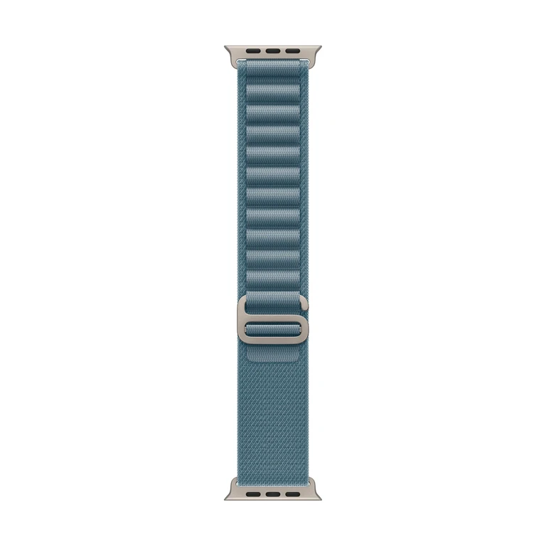 Apple MFTH4ZM/A smart wearable accessory Band Blue Titanium. Polyester