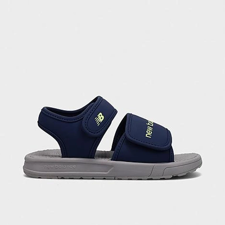 Big Kids 750 V2 Sandals in Navy/Lime Glow Size: 1.0