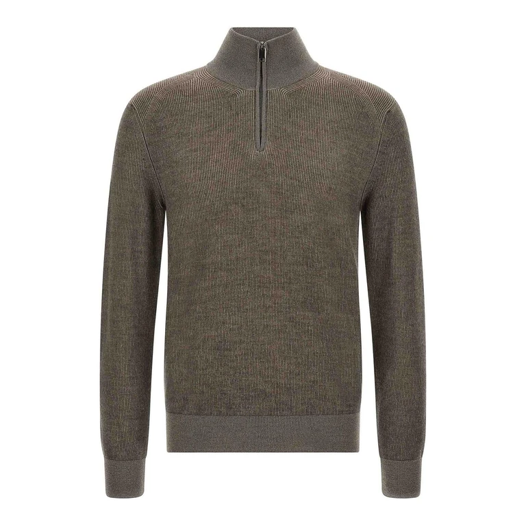 Pull Col Rond - Marron (UMS70LOCK122825)