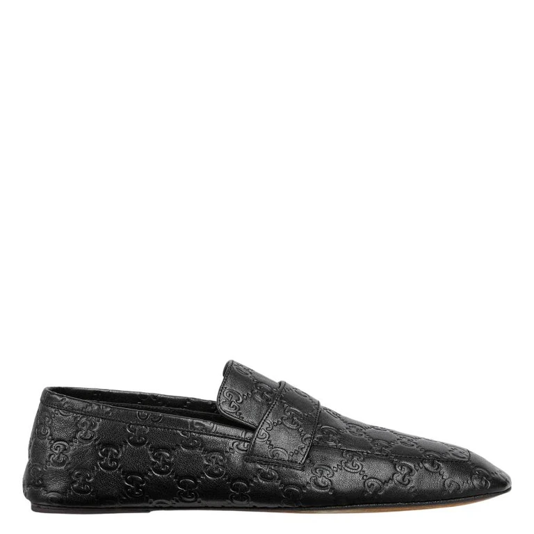 Ragazzo Loafers In Embossed GG Leather