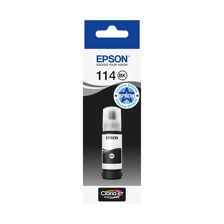 Epson C13T07A140/114 Ink bottle black pigmented. 6.7K pages 2300 Photo