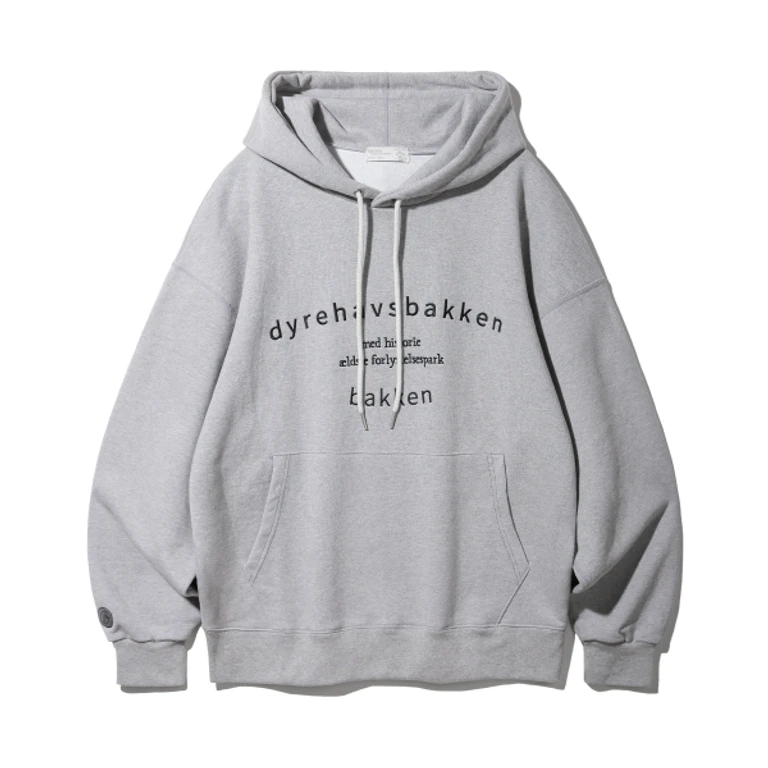 Pocket stitch hoodie BK6795_Gray
