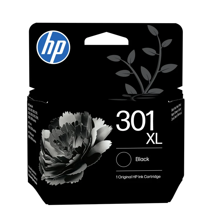HP CH563EE/301XL Printhead cartridge black high-capacity. 430 pages IS