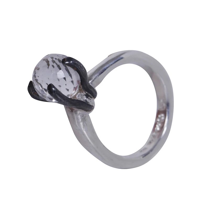 Ring Crystal Ball "Yoko"
