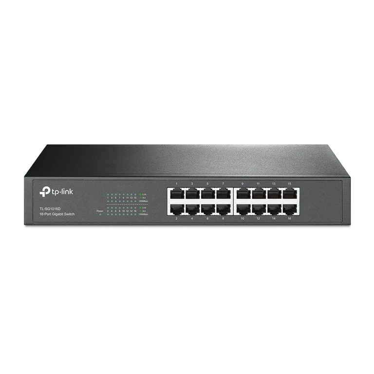 TL-SG1016D network switch Unmanaged L2 Gigabit Ethernet (10/10