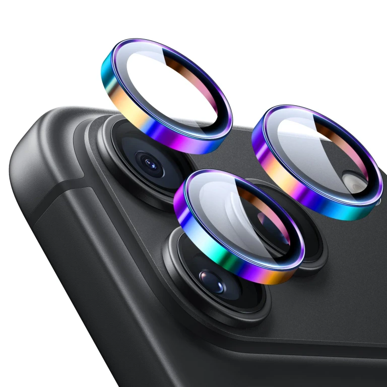 iPhone 18 Pro/Pro Max Armorite® Camera Lens Protector - Chromatic - Chromatic