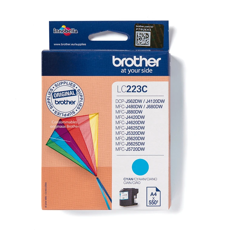 LC-223C Ink cartridge cyan. 550 pages ISO/IEC 24711 5.9ml for