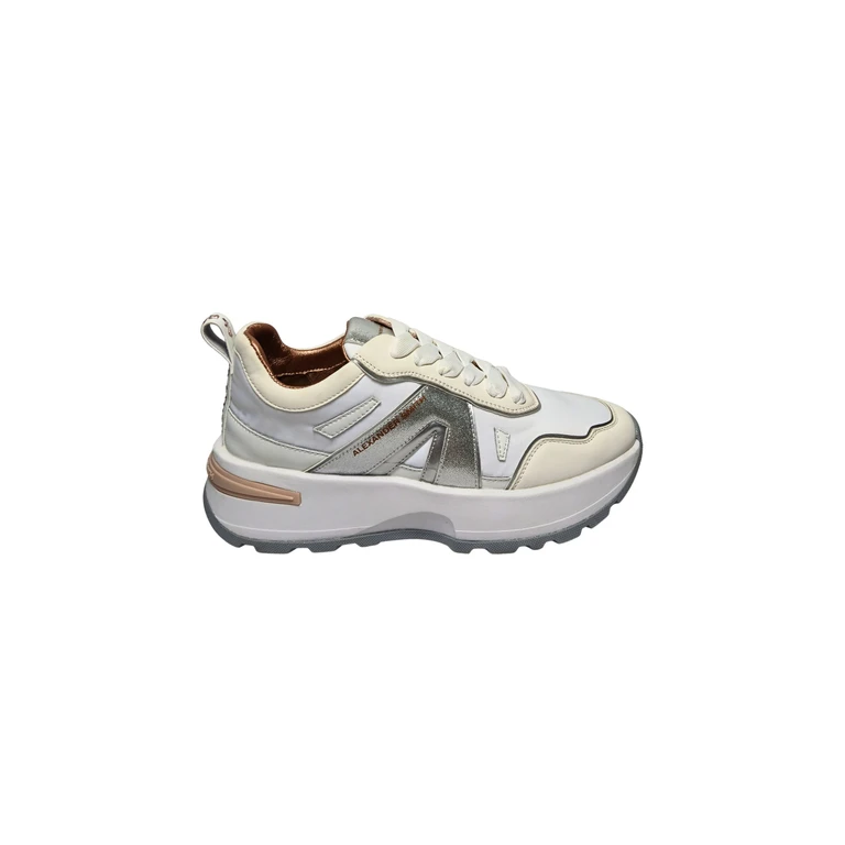 asbblpw-2164-wsv Alexander Smith Women's White Leather