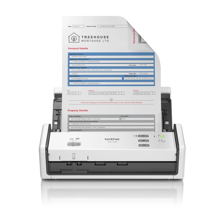 ADS-1300 ADF scanner 600 x 600 DPI A4 White