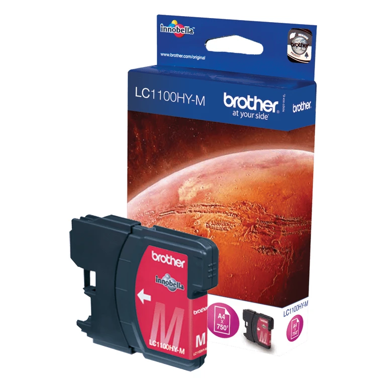 LC-1100HYM Ink cartridge magenta high-capacity. 750 pages ISO/