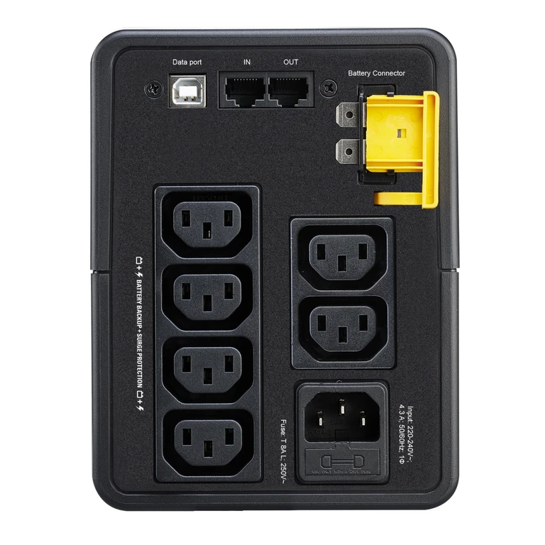 APC Back-UPS, 950VA, Tower, 230V, 6x IEC C13 outlets, AVR
