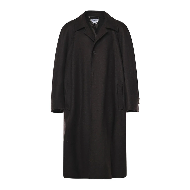 Manteau Au Genou - Marron Foncé (HMMD10010AHD311209)