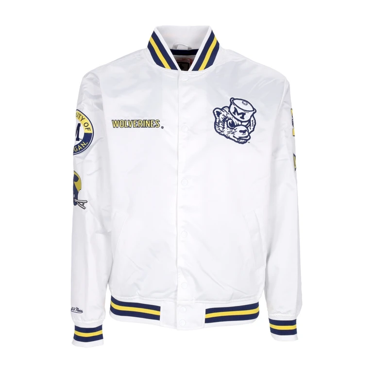 Men's Bomber Jacket Ncaa Hometown Lw Satin Jacket Micwol