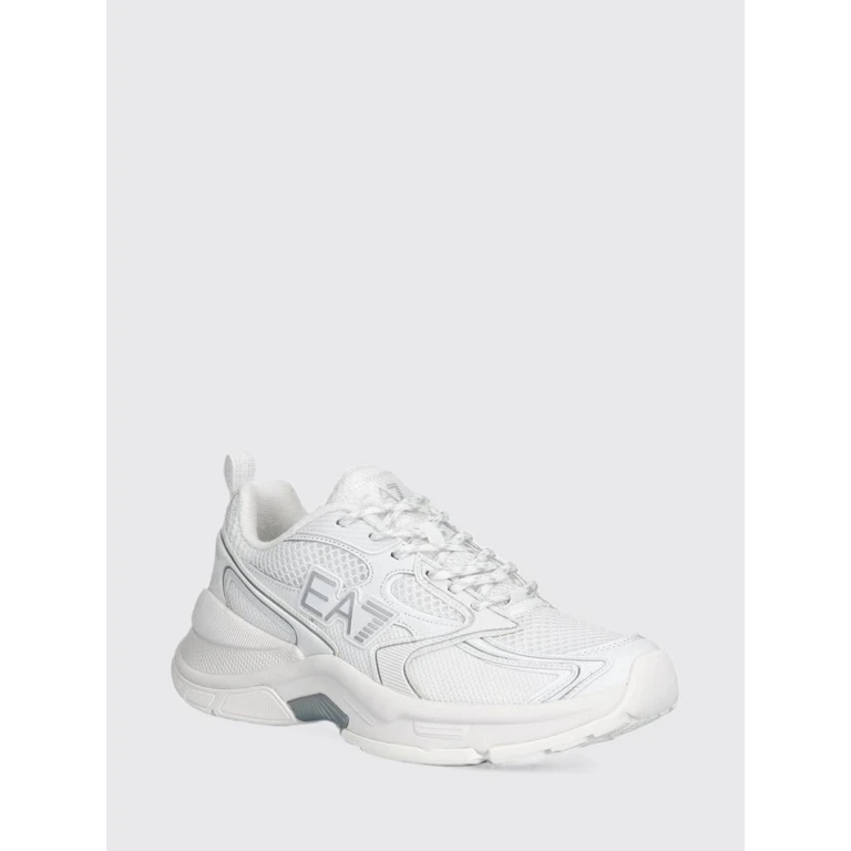 Low-Top Mesh Trainers with Printed Logo and Rubber Sole (X8X249XK446M0196)