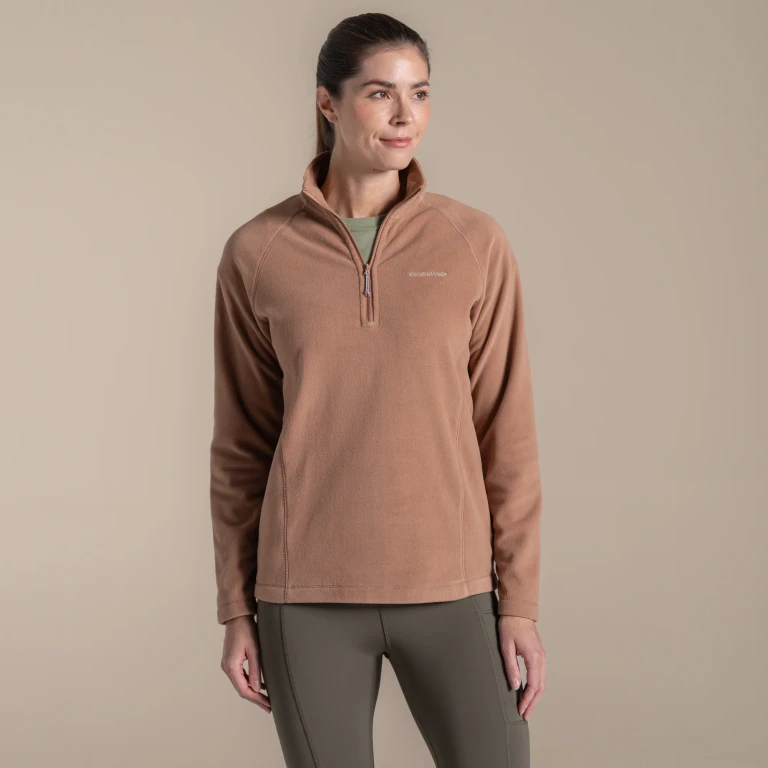 Women's Miska VI Half Zip Fleece | Umber