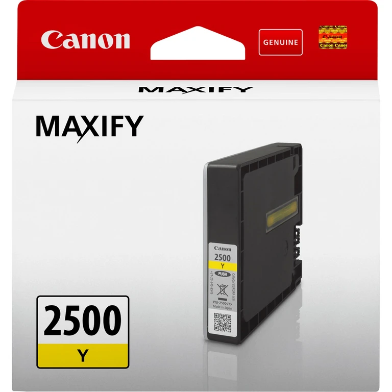 Canon 9303B001/PGI-2500Y Ink cartridge yellow. 700 pages 9.6ml for Can