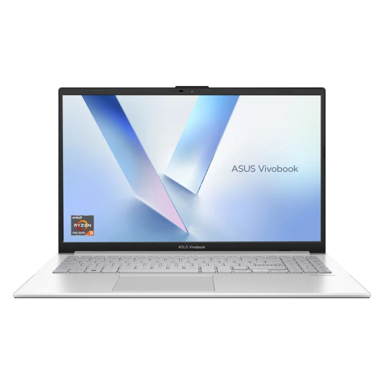 VivoBook Go 15 – AMD Ryzen 5 7520U 8Gb 512Gb SSD 15.6” FHD Windows 11 – Silver **Minor Marks on Lid Pics Available** Last Buy At This Price (Grade B - Average)