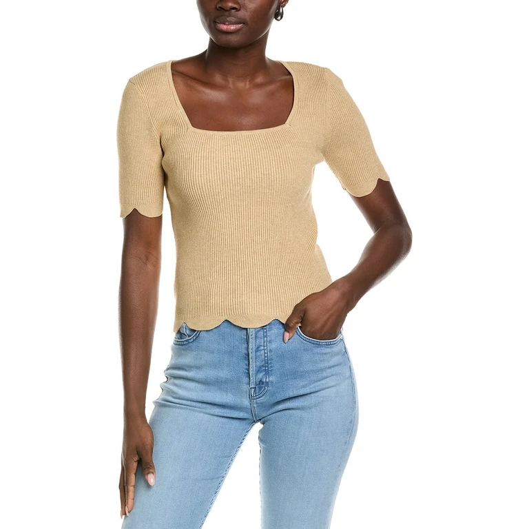 Square Neck Sweater