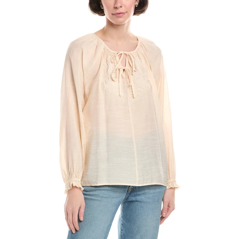 Kelsie Beaded Blouse