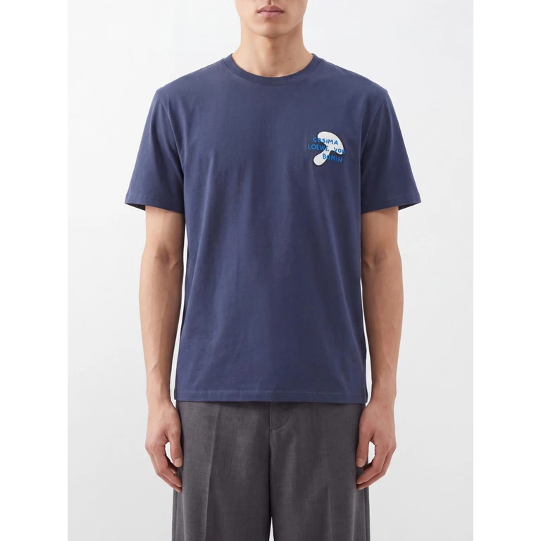 T-Shirt Men color Blue (H526Y22JAJ5110)