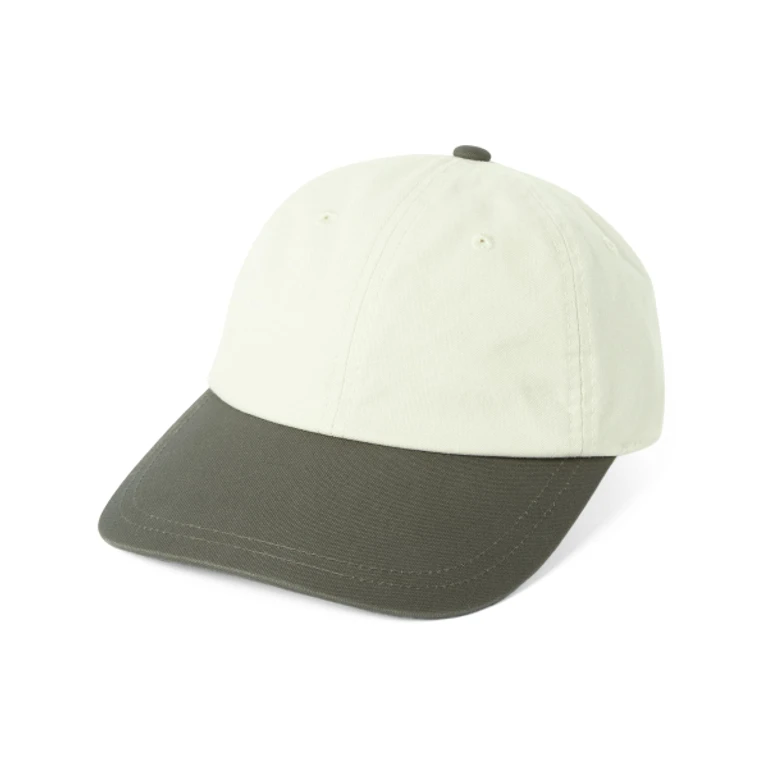 Back Label Cap White/Mud