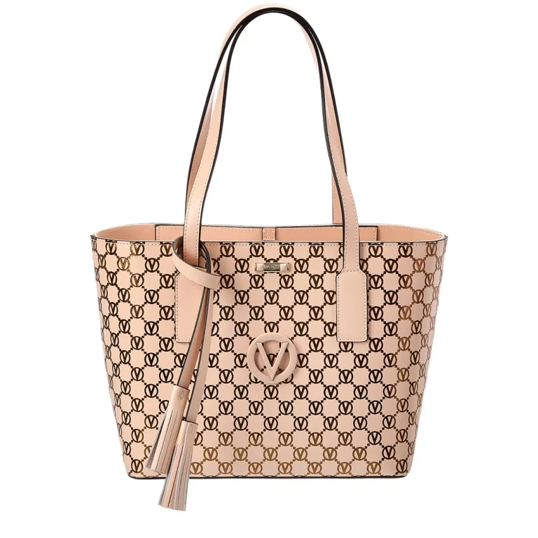 Prince Monogram Leather Tote