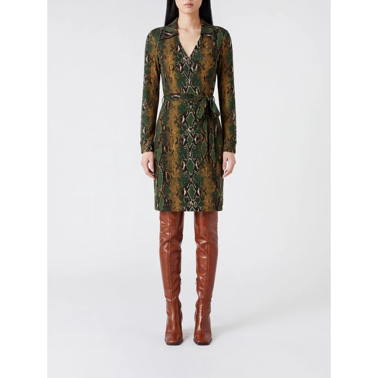 Dress Woman color Green (D885BSIJYSEMCY)
