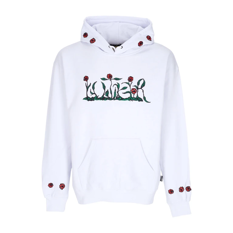 Men's Lightweight Hooded Sweatshirt Field Hoodie White
