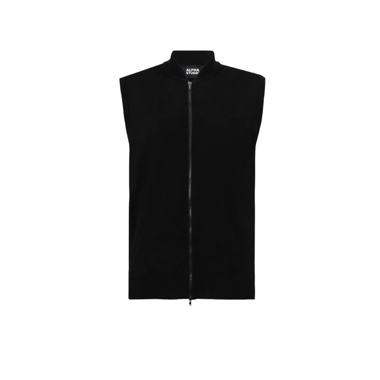 Men's sweater Alpha Studio AU-7027D 1004 NERO