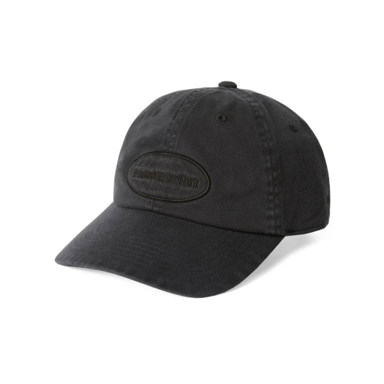 Overdyed E/T-Logo Cap Black