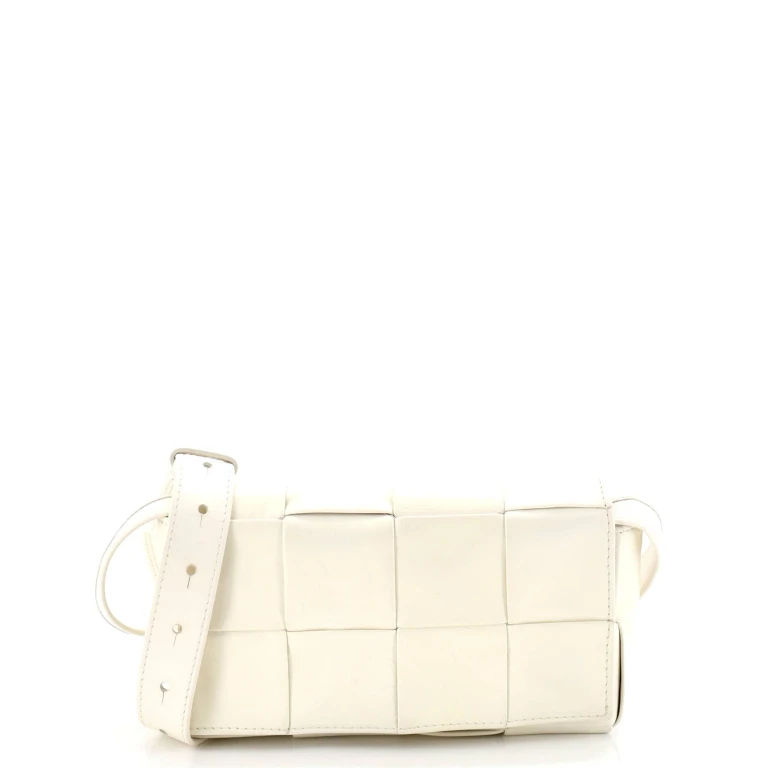 Cassette Belt Bag Maxi Intrecciato Leather