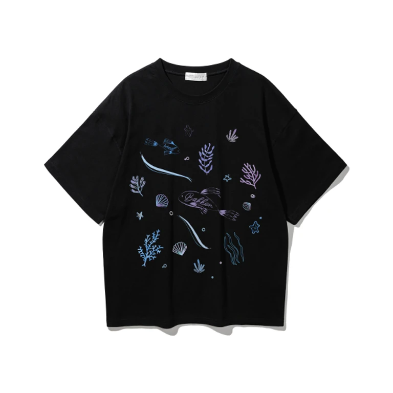 Men's UNDER THE SEA Short Sleeve T-Shirt BK3967 (2 Colors)