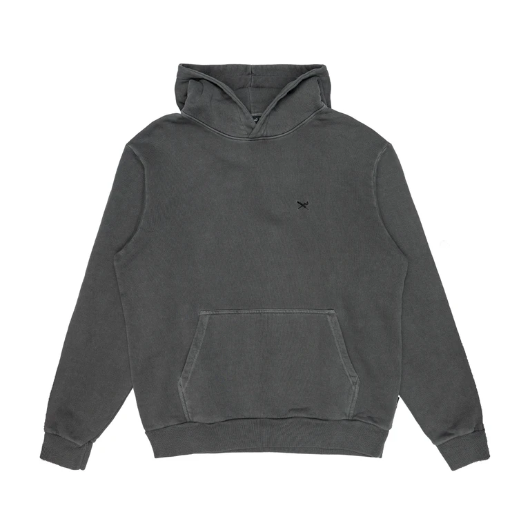 Men's sweatshirt Iriedaily Vintage Dye Off Black